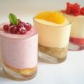 Verrines aux mousses de clémentine, fraise et[...]