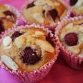 Muffin framboise amande