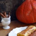 Pain perdu Roulé {Potimarron - Cannelle}