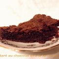 Fondant au chocolat et à lfarine de soja (sans[...]