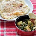 Aloo palak curry ou curry de pommes de terre et[...]