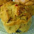 Muffins salés, anchois, tomates,olives au[...]