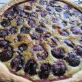 Tarte pistache-cerises