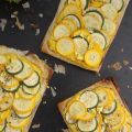 Tartes fines courgettes, citron confit,[...]