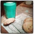 Cookies au citron, citron confit et amandes[...]