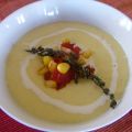 Crème de maïs et de courge musquée