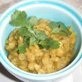 Dal de poireaux aux pois cassés