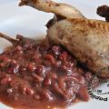Cailles farcies au jambon cru, oignons et aux[...]