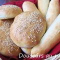 Petits pains moelleux pour hamburgers et hot[...]