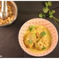 Curry de porc léger, lait de coco et noix de[...]
