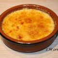 Crème brûlée au sirop d