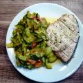 Poêlée de courgettes et tomates qui a du goût -[...]