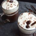 Mi-cuit chocolat café façon cappuccino