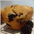 Muffins aux mûres