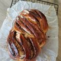 Babka pâte de noisettes & chocolat