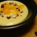 Crème de Panais à la Mimolette et Noisettes