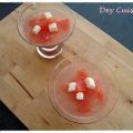 Pamplemousse en gelée pétillante