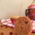 Muffins anglais sans beurre au thé, raisins et[...]
