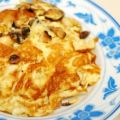 Omelette au poulet et aux champignons -[...]