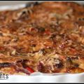Quiche poivrons-oignons