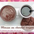 Mousse au chocolat #vegan