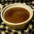 Crèmes brûlées au chocolat noir