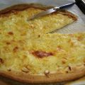 Tarte fine à l'oignon légèrement revisitée