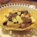 Corolle de gouda aux champignons des bois,[...]