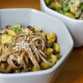 Nouilles soba à la courgette