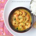 Curry de crevettes au lait de coco