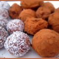 Truffes chocolat et miel