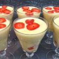 Crème bavaroise aux fraises