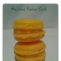 Macarons passion-curd, Recette Ptitchef