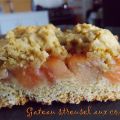 Gateau streusel aux coings