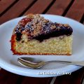 Streusel cake à la myrtille
