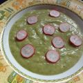 Potage aux fanes de radis