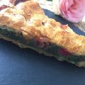 Galette framboises et pistache