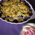 Crumble aux myrtilles, amandes et sirop[...]