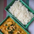 Crevettes au curry