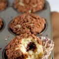 Muffins Crumble et son coeur au Nutella