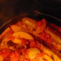 

Ragoût de navet, tomates et saucisses


