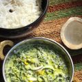 Epinards au lait ribot à l'indienne ( Palakchi[...]