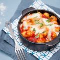 Petits gratins de gnocchi, tomate et mozzarella