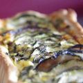 Tarte courgettes, feta et menthe