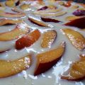 Gâteau aux nectarines