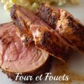 Filet de porc frotté au café