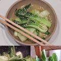 Pak choi au bouillon de combawa et sésame[...]