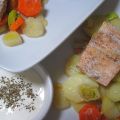 SAUMON CUIT AU FOUR