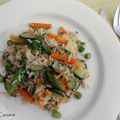 Riz sauté aux asperges
