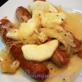 Poêlée de saucisses aux pommes